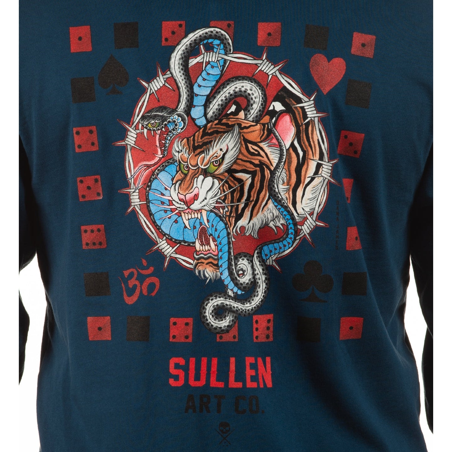 SULLEN CLOTHING DICE LONG SLEEVE PREMIUM T-SHIRT