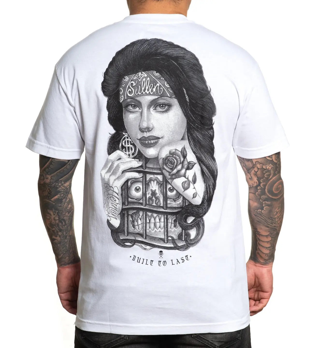 SULLEN CLOTHING HERNAN CHANG WHITE STANDARD T-SHIRT