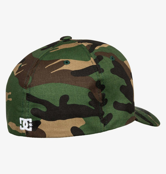 DC SHOES CAP STAR CAMO FLEXFIT FITTED CAP