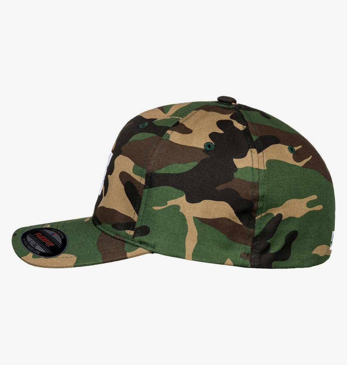 DC SHOES CAP STAR CAMO FLEXFIT CAP