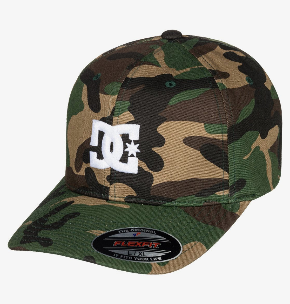 DC SHOES CAP STAR CAMO FLEXFIT CAP