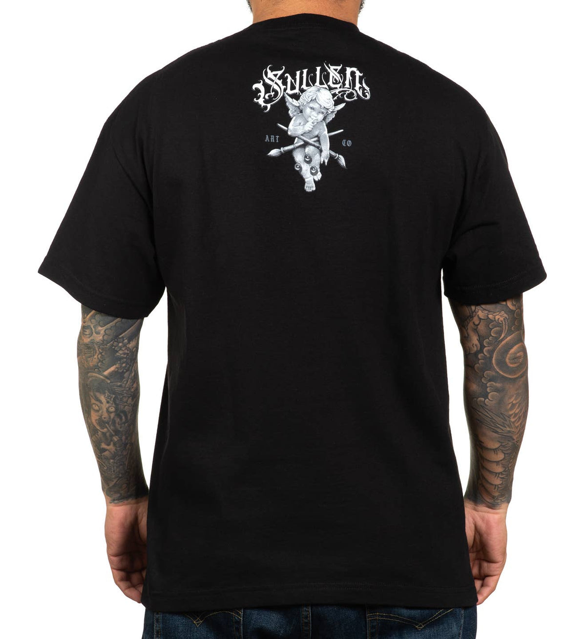 SULLEN CLOTHING MOUSE LOPEZ BLACK STANDARD T-SHIRT (XL)