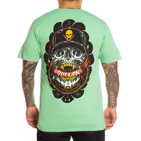 SULLEN CLOTHING LOCALS MINT GREEN PREMIUM T-SHIRT (M)