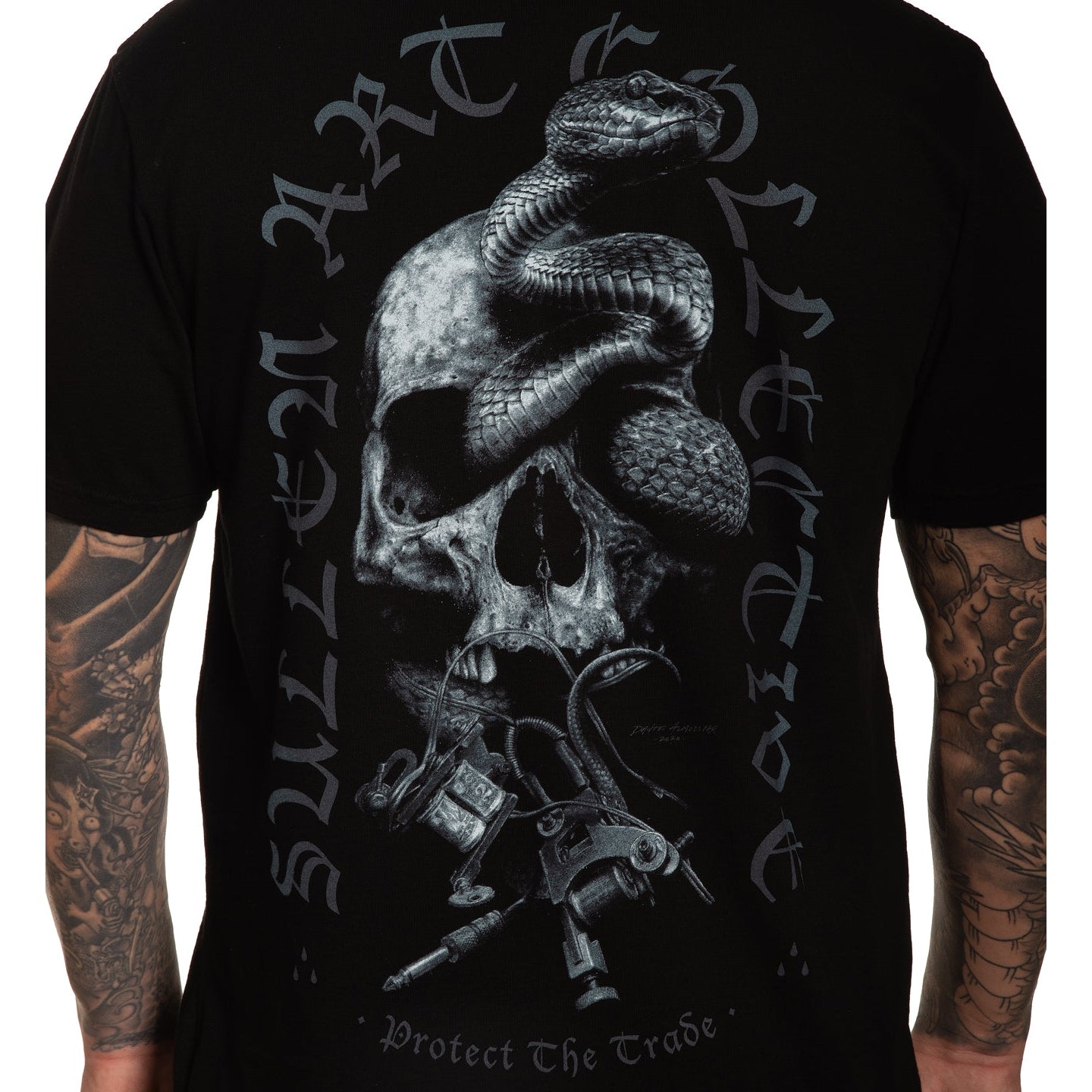 SULLEN CLOTHING TILL DEATH BLACK PREMIUM T-SHIRT (2XL)