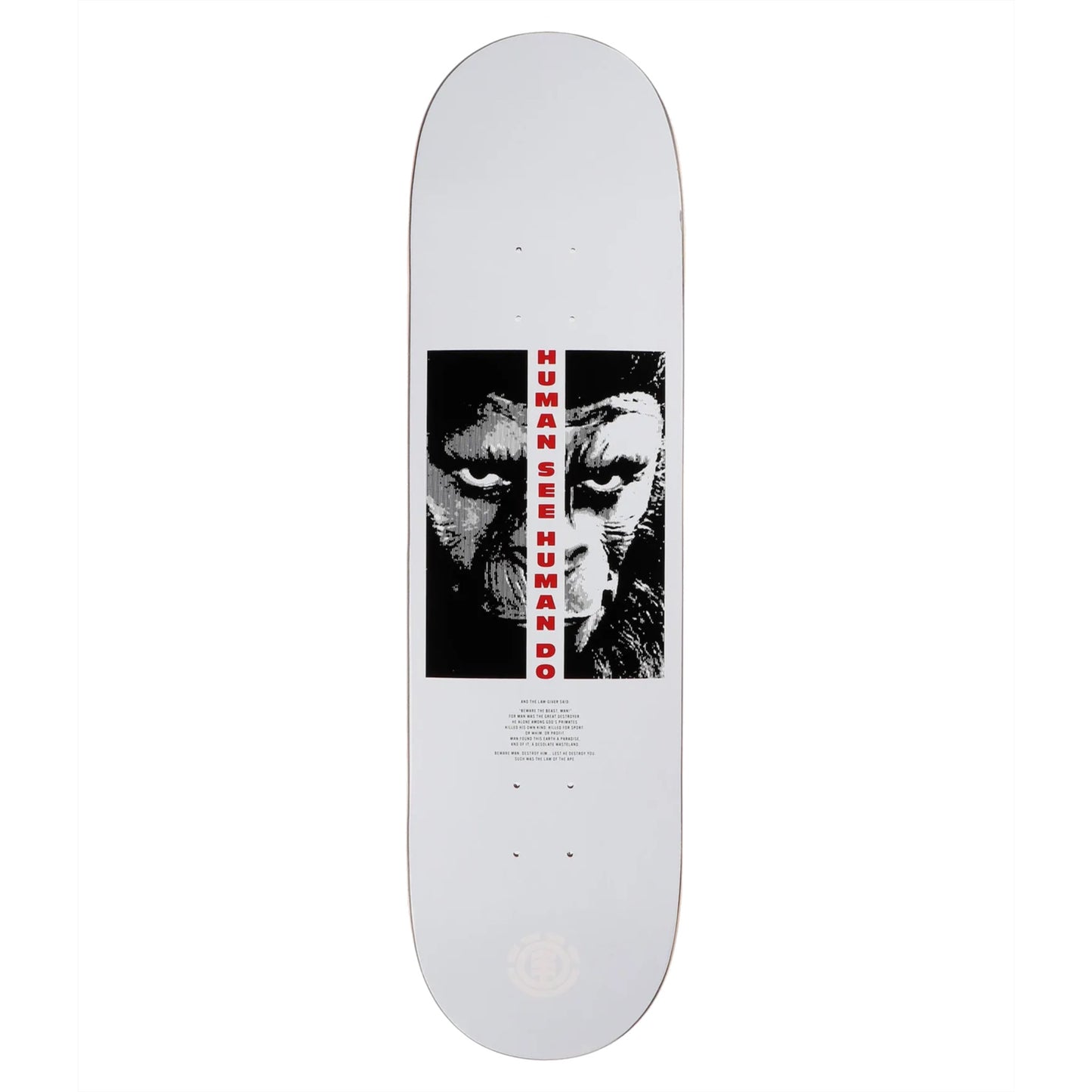 Element X Planet Of The Apps Arise Skateboard Deck 8.5"
