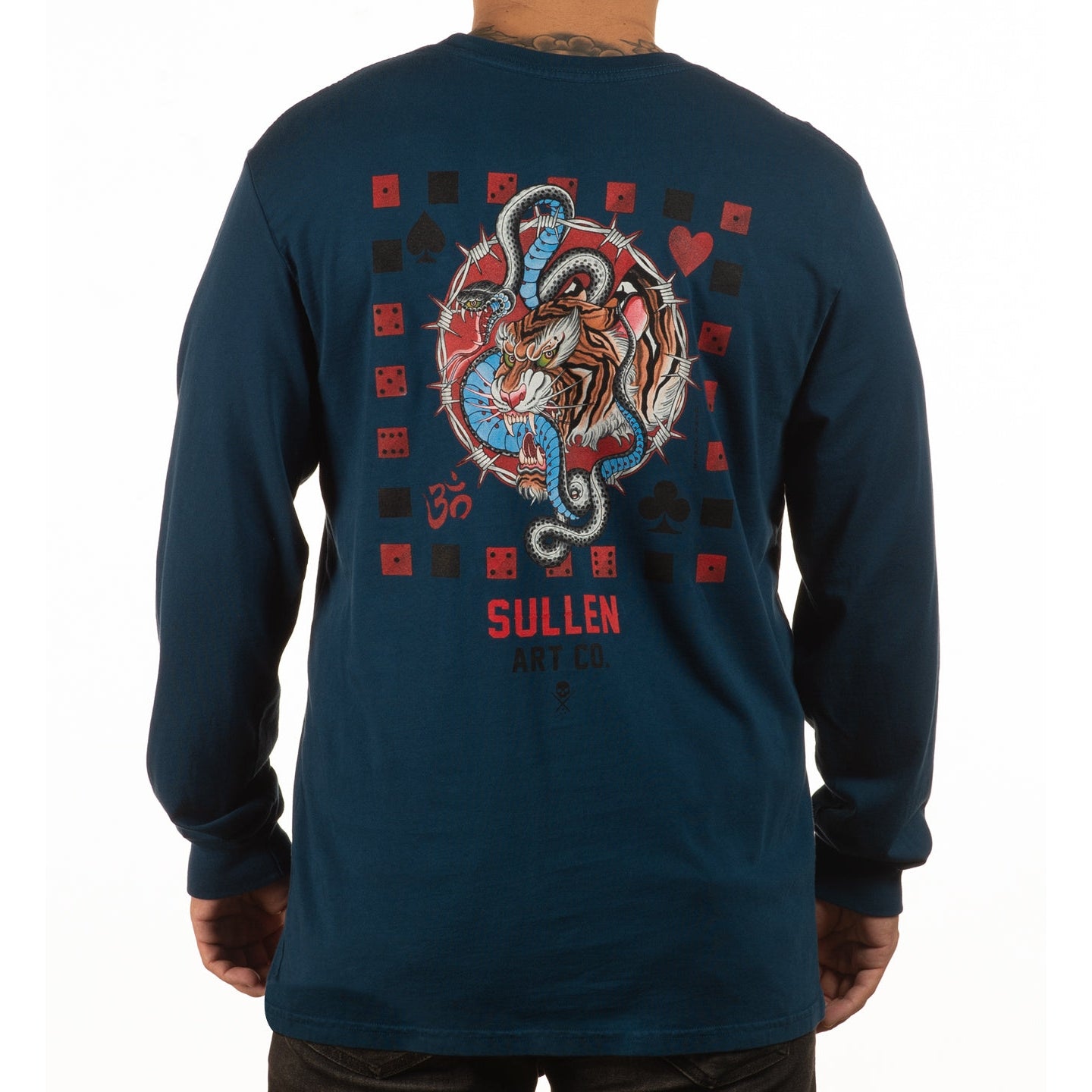 SULLEN CLOTHING DICE LONG SLEEVE PREMIUM T-SHIRT