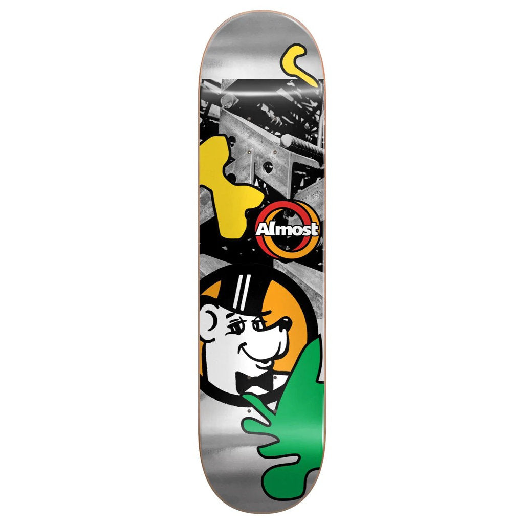 Almost Silver Lining Tyson Bowerbank New Pro S R7 Skateboard Deck 8.25"