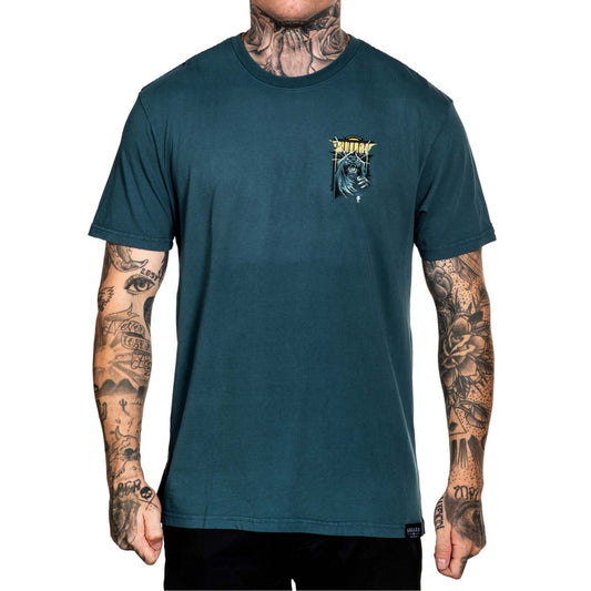 SULLEN CLOTHING LUMEN AEGEAN BLUE PREMIUM T-SHIRT