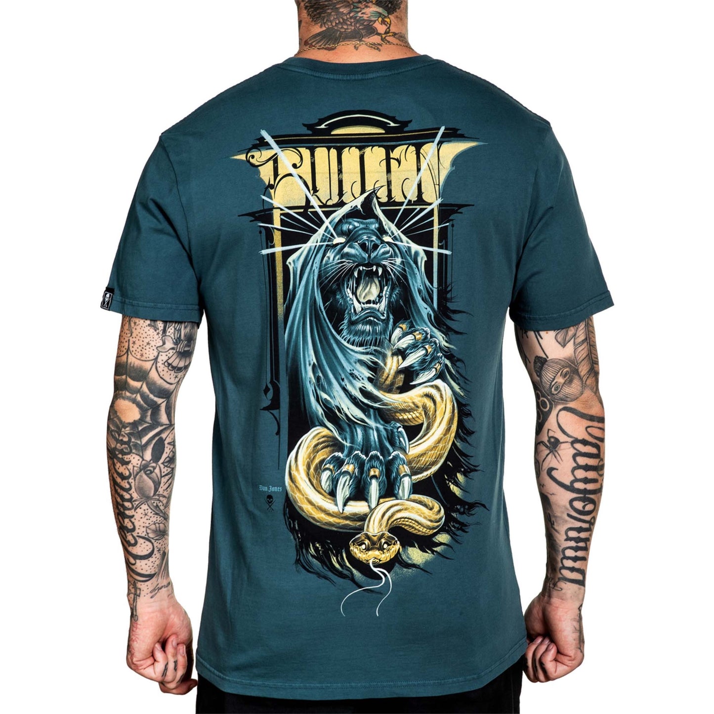 SULLEN CLOTHING LUMEN AEGEAN BLUE PREMIUM T-SHIRT