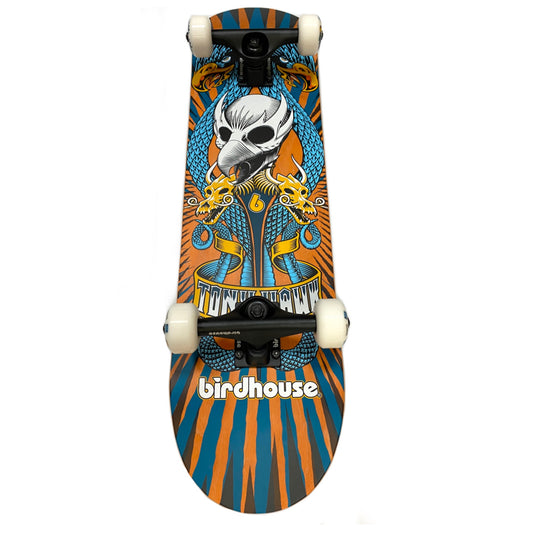 Birdhouse Emblem Circus Stage 3 Orange Complete Skateboard 7.75" 2