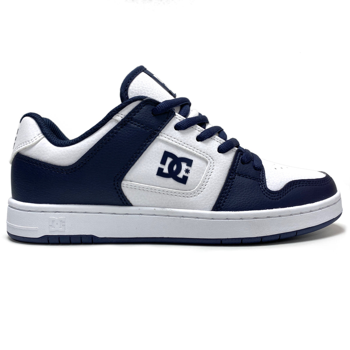 DC SHOES MANTECA 4 SN WHITE NAVY TRAINERS