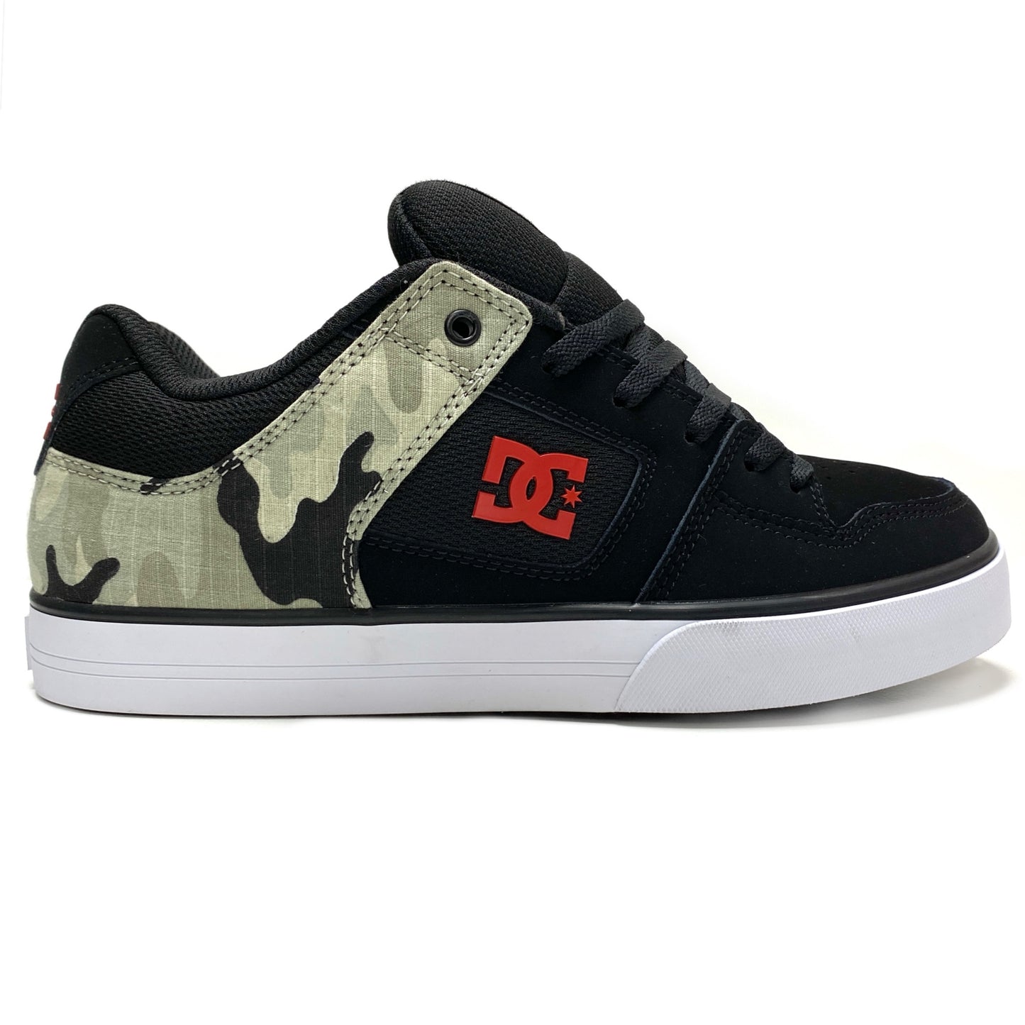 DC SHOES PURE BLACK CAMOUFLAGE TRAINERS