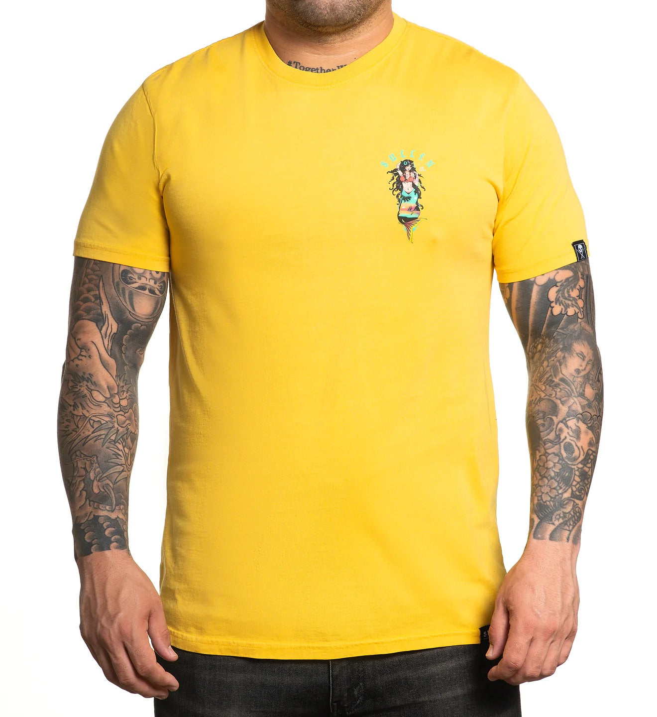 SULLEN CLOTHING THE ISLANDS YELLOW PREMIUM T-SHIRT