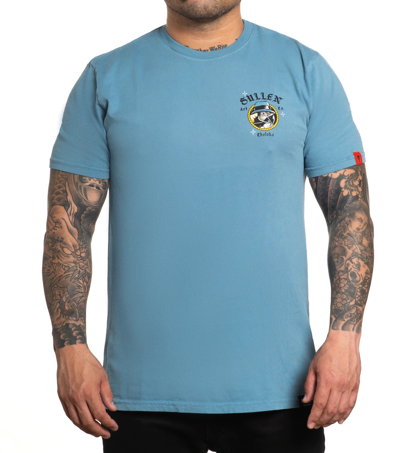 SULLEN CLOTHING STILL OF THE NIGHT ADRIATIC BLUE PREMIUM T-SHIRT