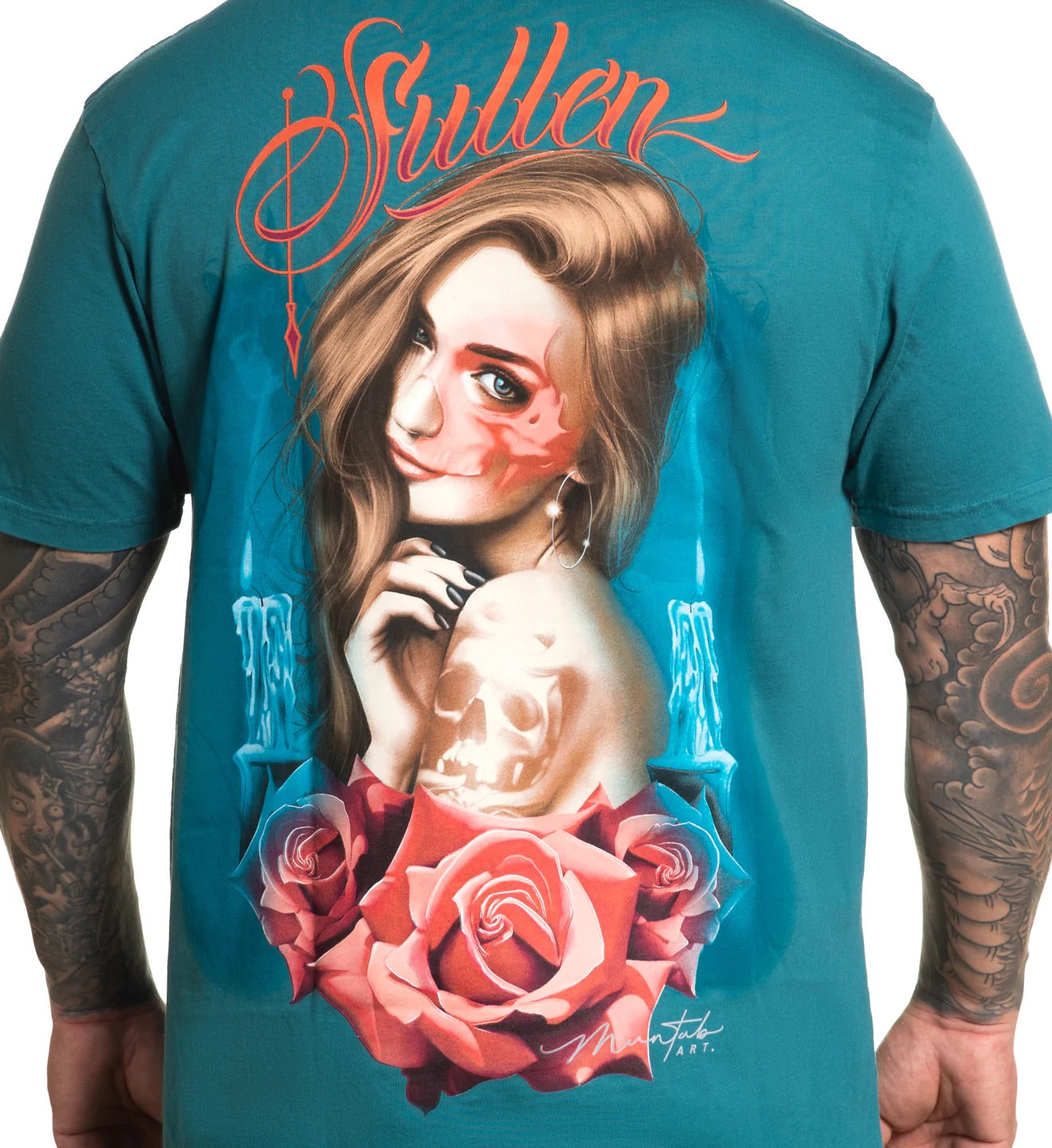 SULLEN CLOTHING EVE STORM BLUE PREMIUM T-SHIRT