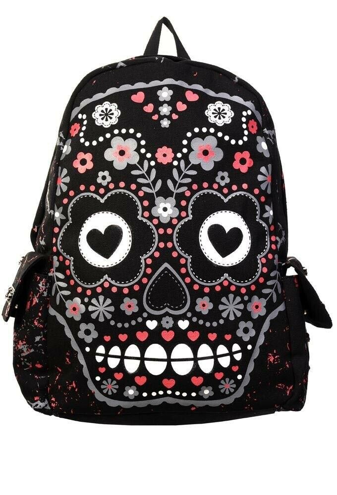 BANNED APPAREL SUGAR SKULL BACKPACK BBN762