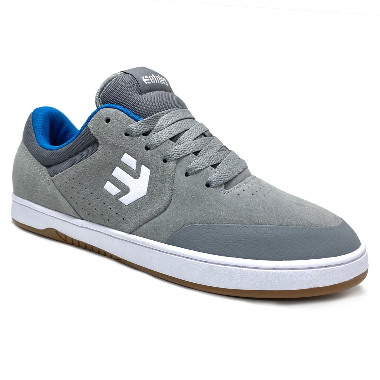 ETNIES MARANA MICHELIN GREY BLUE TRAINERS (UK 9)