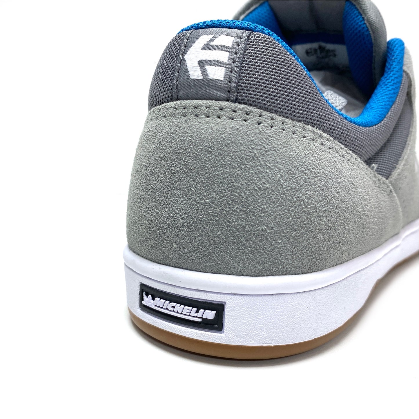 ETNIES MARANA MICHELIN GREY BLUE TRAINERS (UK 9)
