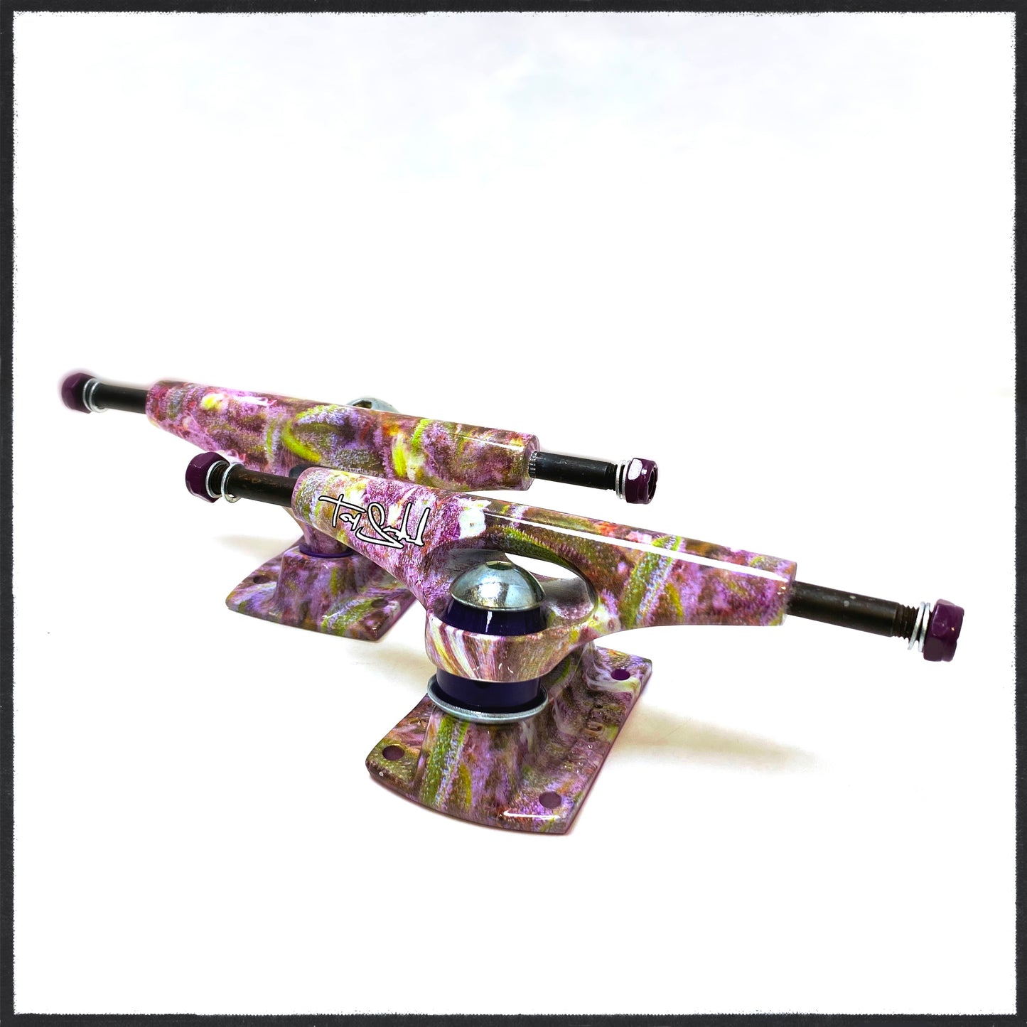 Krux 4.0 Sandoval Purps Hollow Forged Tall Skateboard Trucks