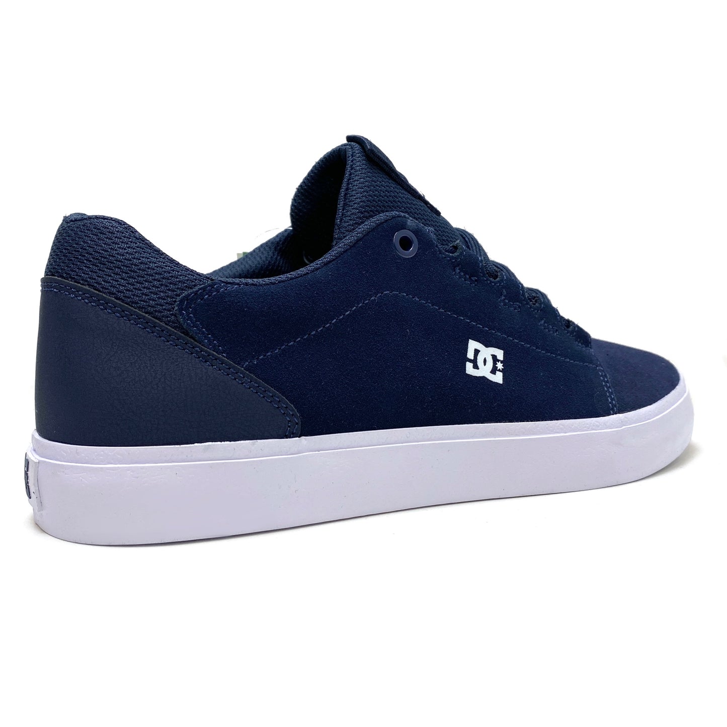 DC SHOES HYDE NAVY & WHITE TRAINERS (UK 11)