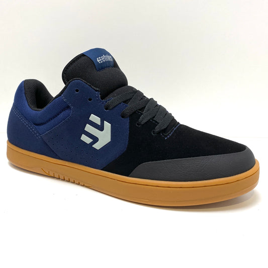 ETNIES MARANA BLACK GREY BLUE TRAINERS