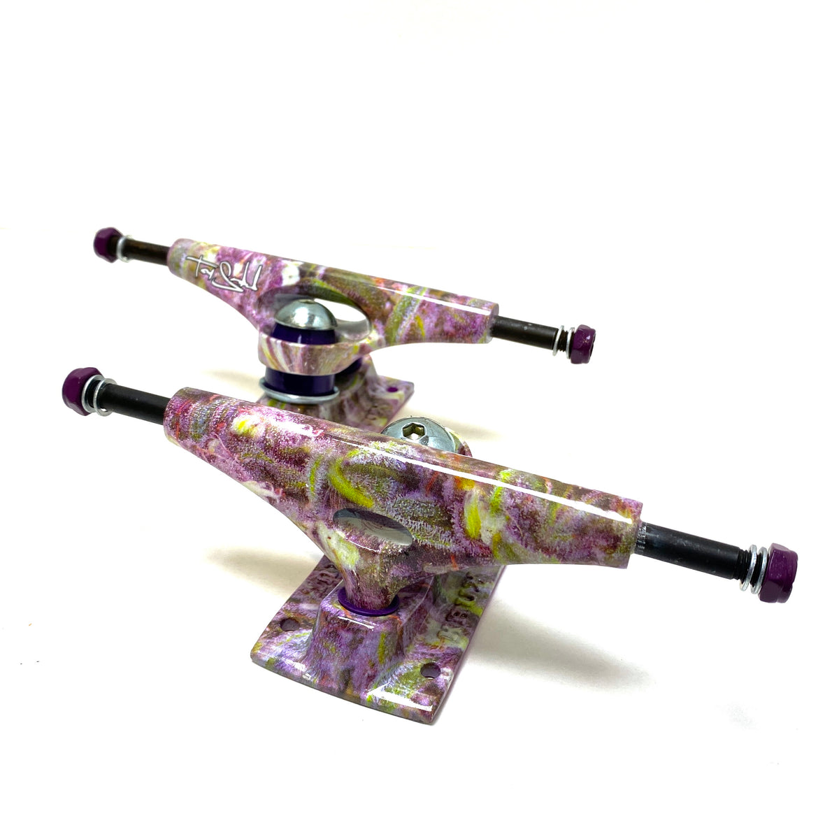Krux 4.0 Sandoval Purps Hollow Forged Tall Skateboard Trucks