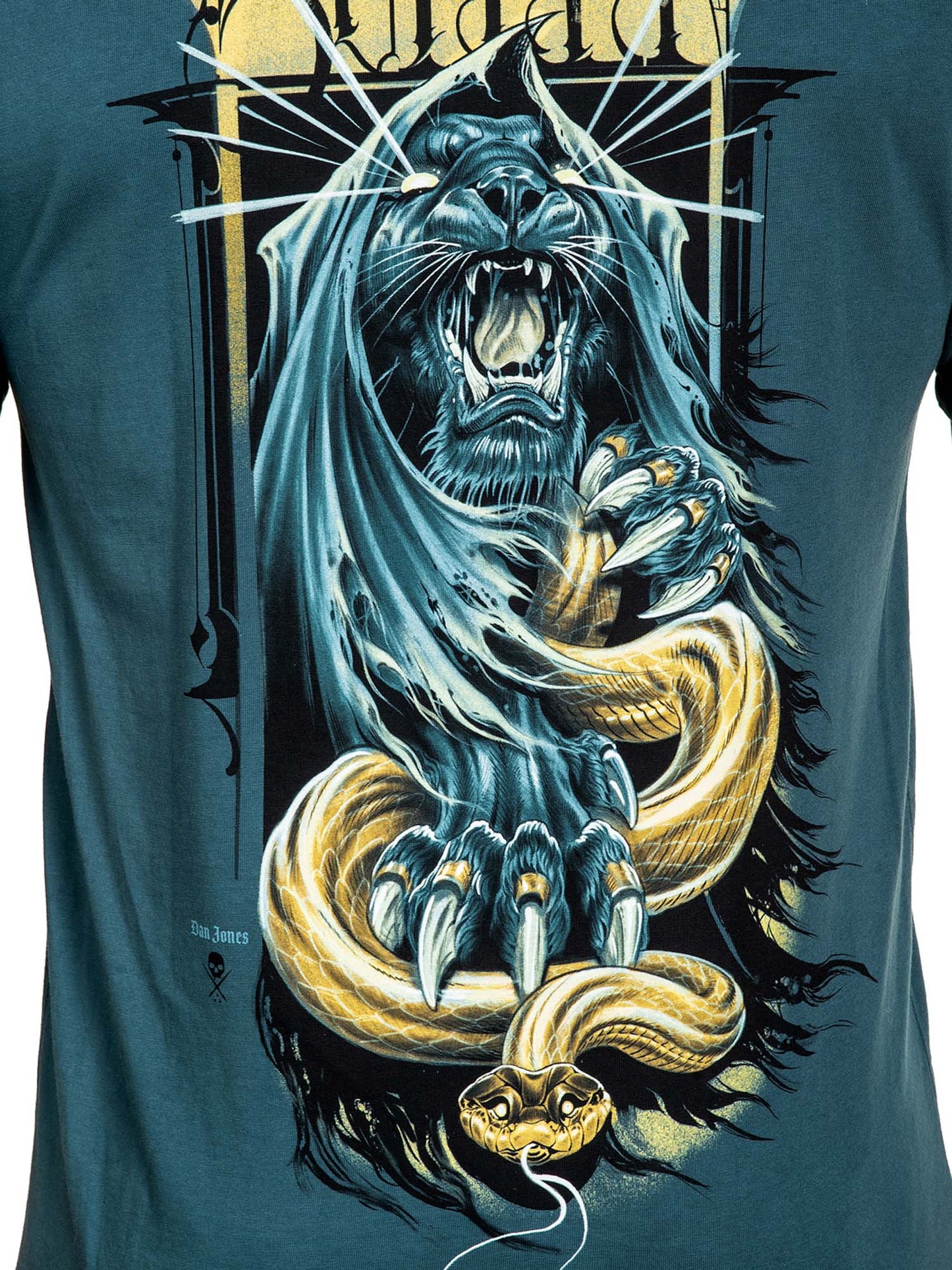 SULLEN CLOTHING LUMEN AEGEAN BLUE PREMIUM T-SHIRT