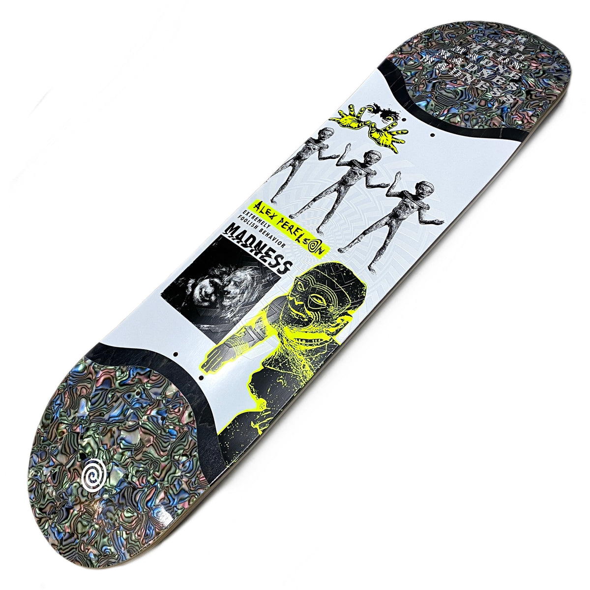 MADNESS ALEX DELUSION SUPER SAP R7 SLICK SKATEBOARD DECK 8.38"