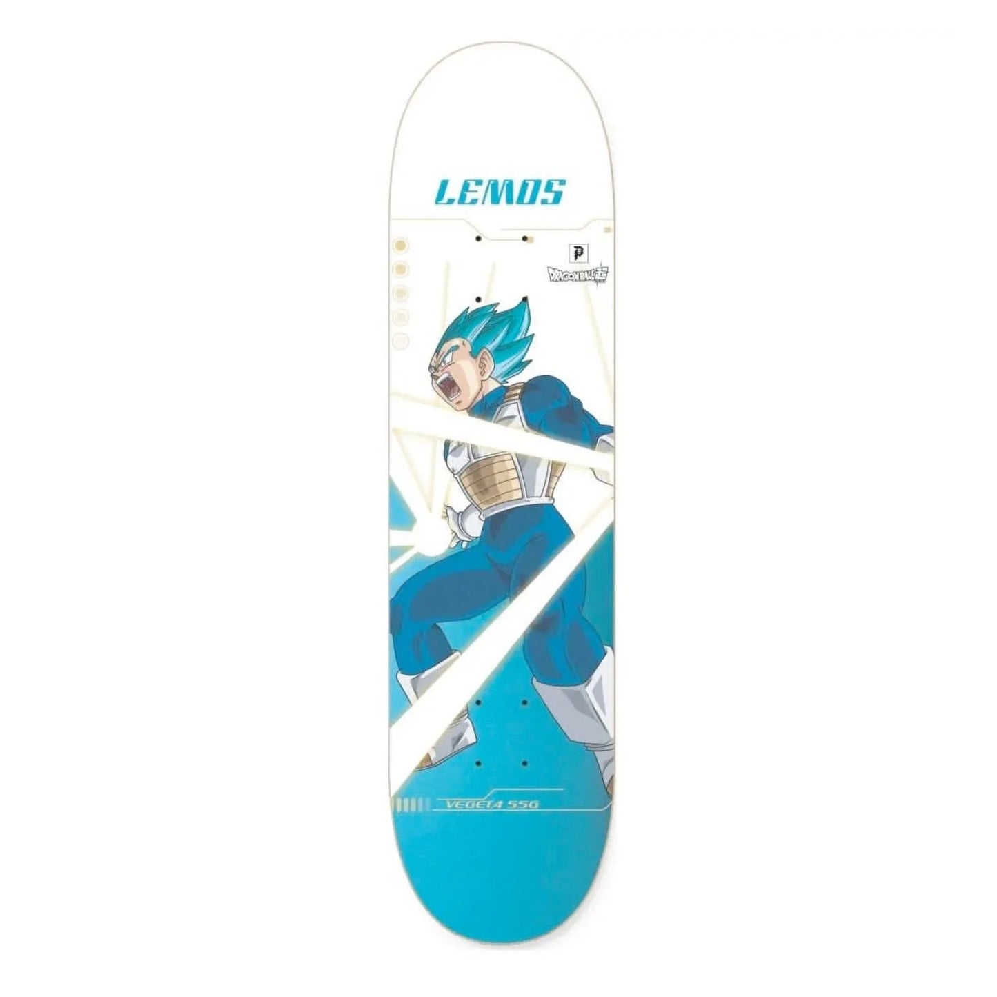 Primitive x DragonBall Super 2 Lemos Vegeta SSG White Deck 8"