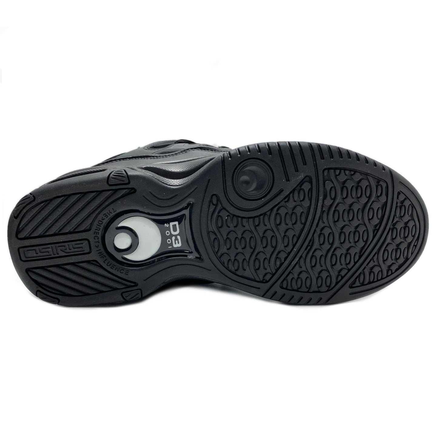OSIRIS SHOES D3 2001 BLACK BLACK BLACK TRAINERS