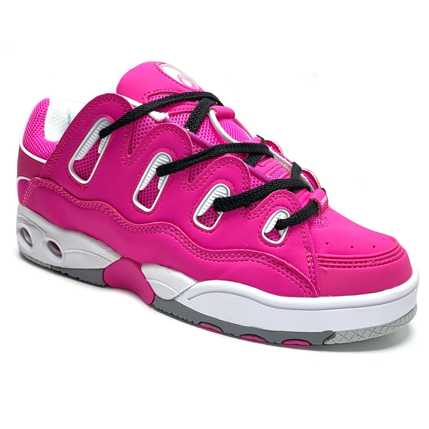 OSIRIS SHOES D3 OG PINK PINK GREY LADIES TRAINERS (UK 7.5)