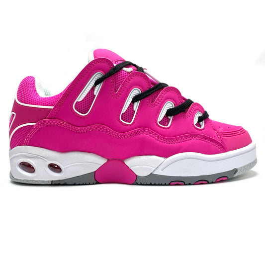OSIRIS SHOES D3 OG PINK PINK GREY LADIES TRAINERS