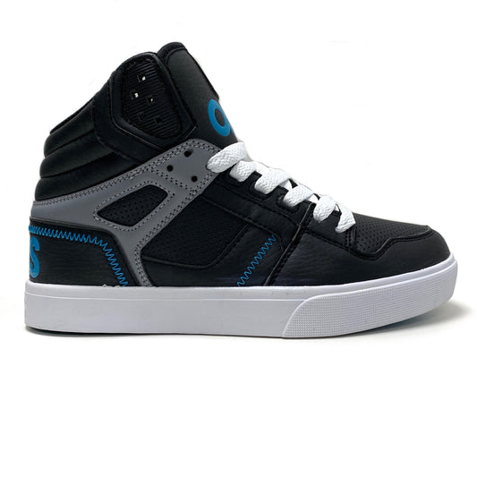 OSIRIS SHOES CLONE BLACK TEAL GREY LADIES TRAINERS