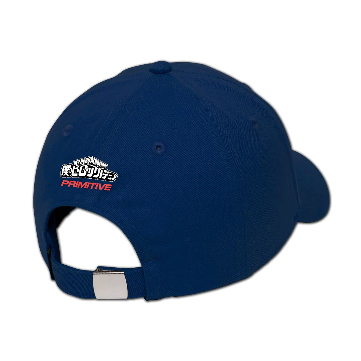 PRIMITIVE X MY HERO ACADEMIA ALL MIGHT STRAPBACK BLUE CAP