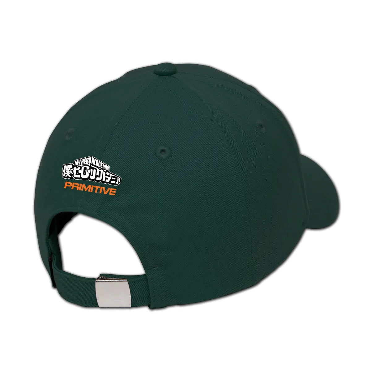 PRIMITIVE X MY HERO ACADEMIA KATSUKI BAKUGO STRAPBACK GREEN CAP
