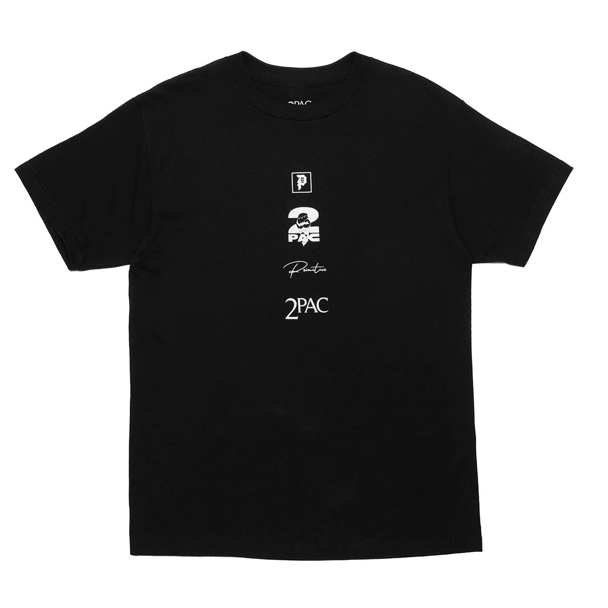 PRIMITIVE X TUPAC VOICE BLACK T SHIRT