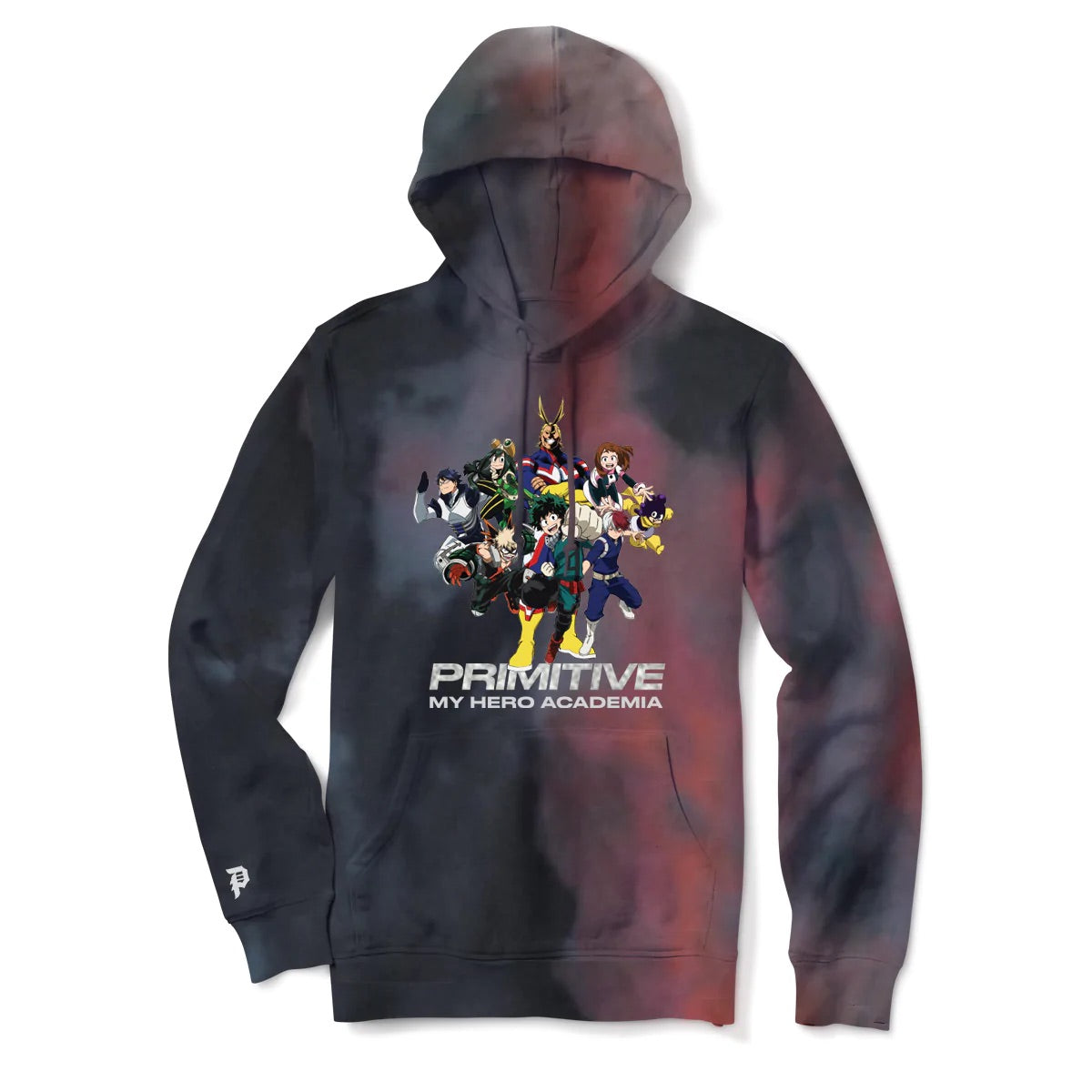 MY HERO ACADEMIA X PRIMITIVE TIEDYE PULLOVER HOODIE
