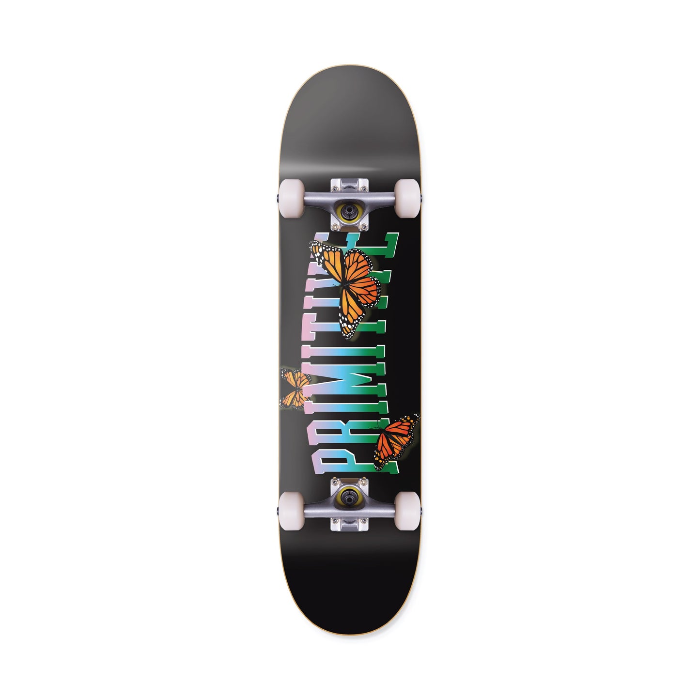 Primitive Collegiate Butterfly Complete Skateboard 7.3"