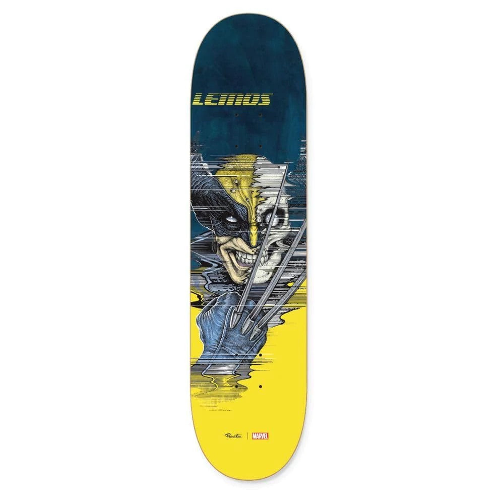 PRIMITIVE TIAGO LEMOS WOLVERINE SKATEBOARD DECK 8.0"
