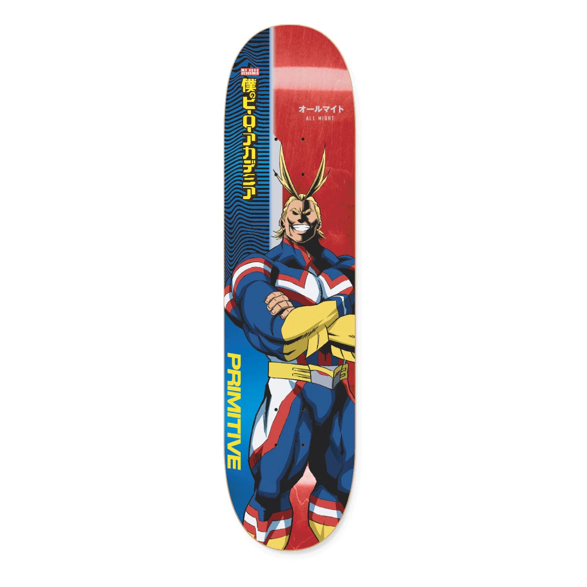 MY HERO ACADEMIA X PRIMITIVE ALL MIGHT DECK 8.0"