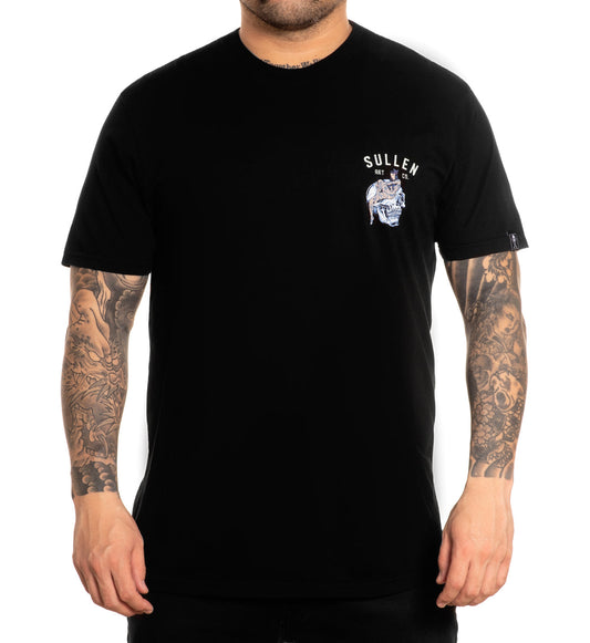 SULLEN CLOTHING ACADEMY BLACK PREMIUM T-SHIRT (L)