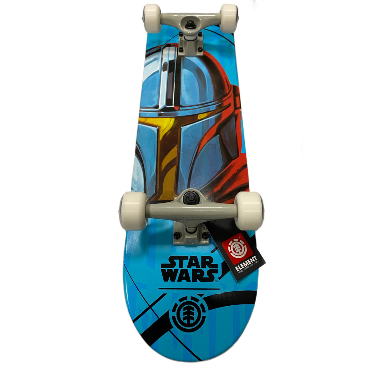 ELEMENT X THE MANDALORIAN MANDO COMPLETE SKATEBOARD - 7.75'