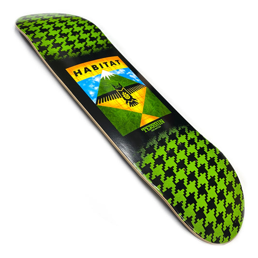Habitat Skateboards Summit Green Skateboard Deck 8.5''