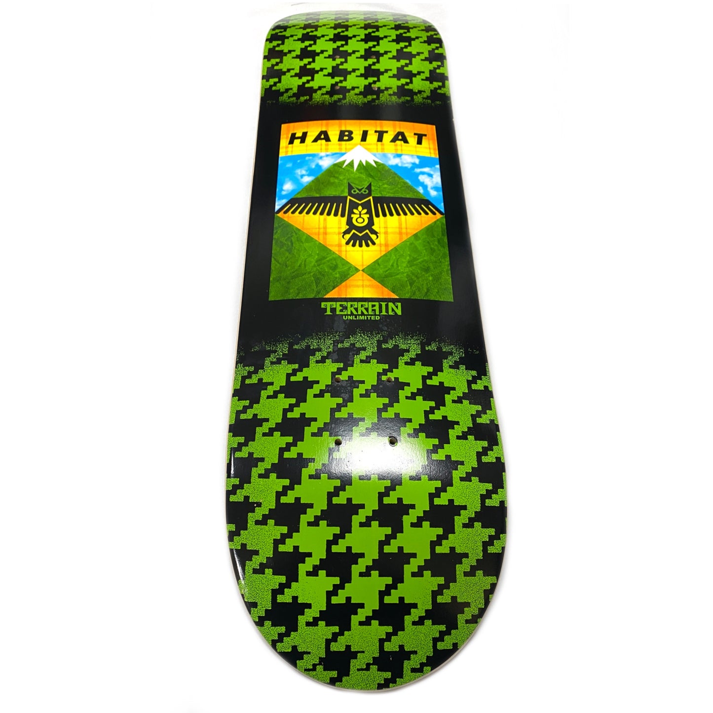 Habitat Skateboards Summit Green Skateboard Deck 8.5''