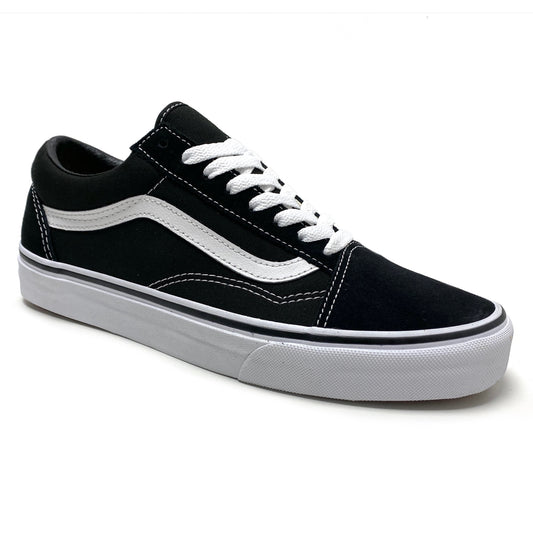 VANS OLD SKOOL BLACK & WHITE UNISEX TRAINERS