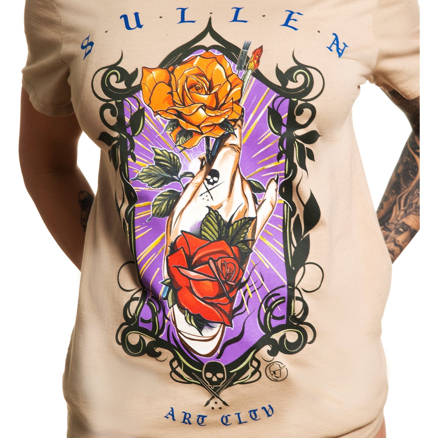 SULLEN CLOTHING PAIVA FRAME LADIES SULLEN ANGELS T-SHIRT