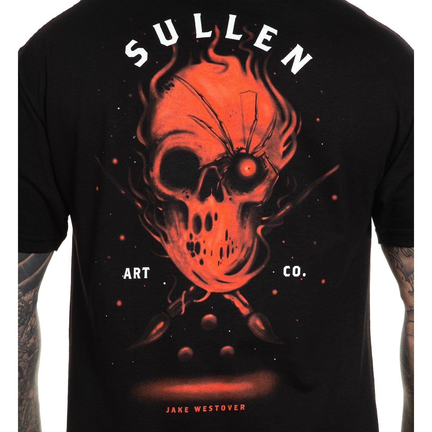 SULLEN CLOTHING RED GHOSTS STANDARD T-SHIRT (M)