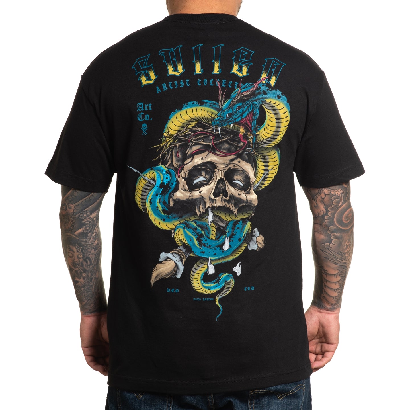 SULLEN CLOTHING PONG TATTOO STANDARD T-SHIRT