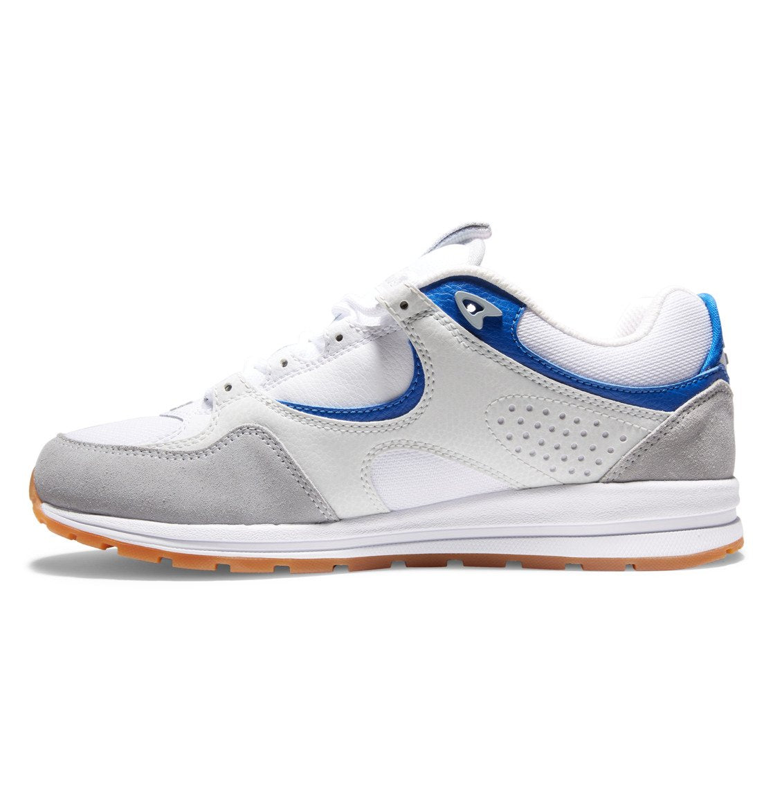 DC SKOES KALIS LITE GREY BLUE WHITE TRAINERS