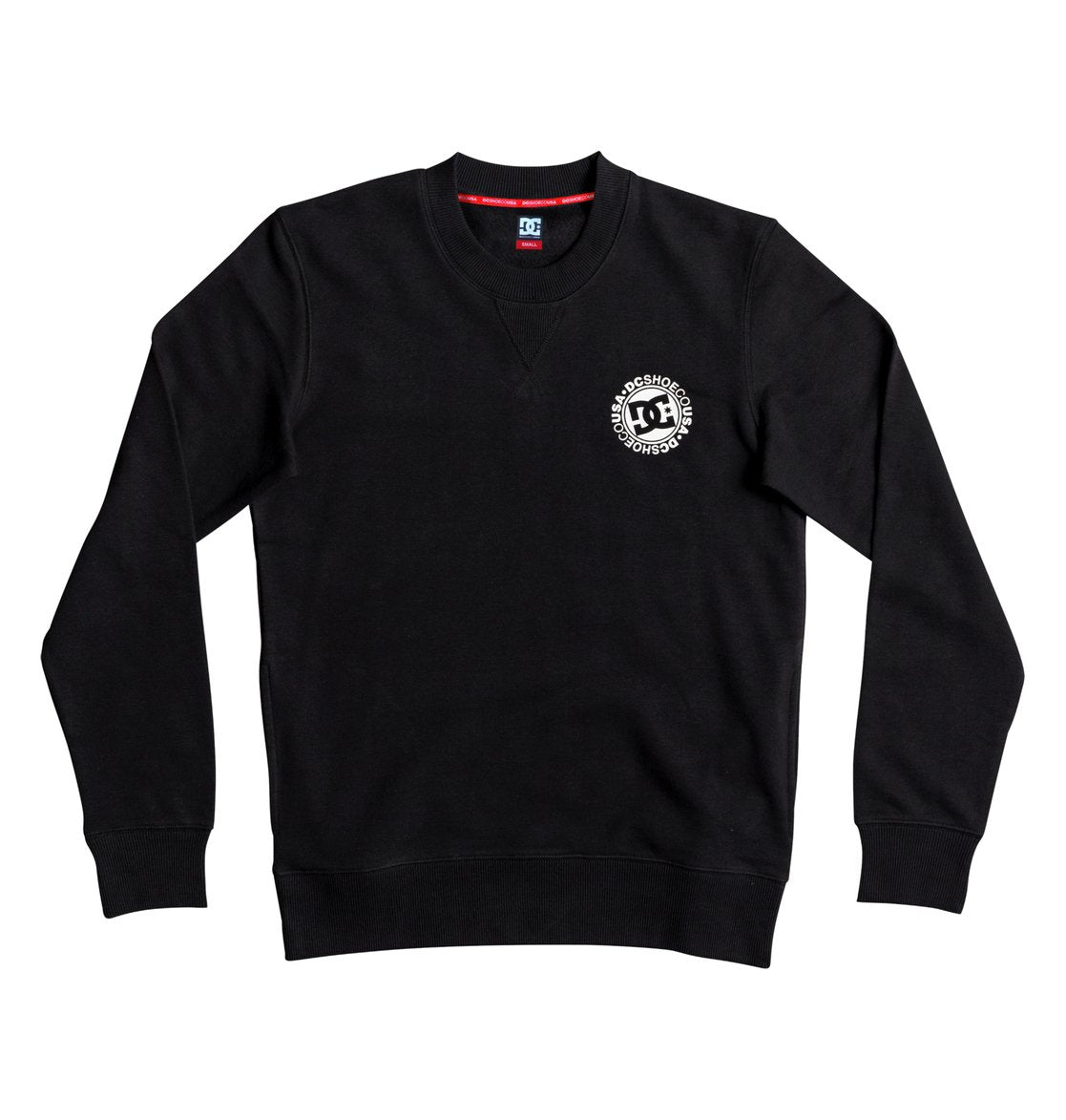 DC SHOES CORE BLACK CREW SWEATSHIRT